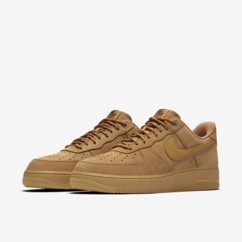 Nike Air Force 1 '07 WB - Férfi Utcai Cipő - Világos Barna/Fekete/Barna